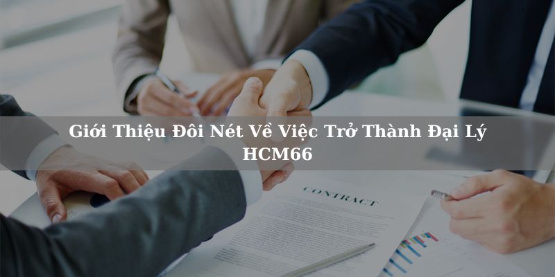 Giới Thiệu Đôi Nét Về Việc Trở Thành Đại Lý HCM66